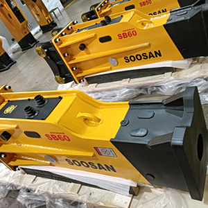 Essential for SB60 Box Type Hydraulic Breaker 15-18 Ton Excavator New Construction Mining Chisel Breaker Hammer Pressure - Product Image 1