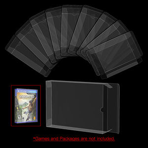 Protection de Carte de Jeu PSV Étui Transparent Clair en PET pour Jeux <span class=keywords><strong>PS</strong></span> <span class=keywords><strong>VITA</strong></span> CIB Stockage Collection Boîte Vitrine - Product Image 2