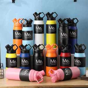 Me& Orange Stainless Steel Vacuum Insulated Tumbler with Lid Leak-Proof Portable Minimalist Design for Travel - Product Image 5