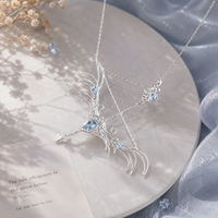 Collier Pendentif Zircon Signe Astrologique Sagittaire Chaîne Vintage Charme Céleste Arc et Flèche Bijoux Astrologiques Cadeau Tendance Vente en Gros