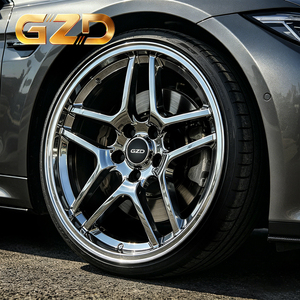 Jantes noires GZD à <span class=keywords><strong>prix</strong></span> avantageux, roues forgées personnalisées de 16 à 24 pouces pour voitures particulières Honda Civic <span class=keywords><strong>Renault</strong></span> <span class=keywords><strong>Clio</strong></span> DOT CE - Product Image 3