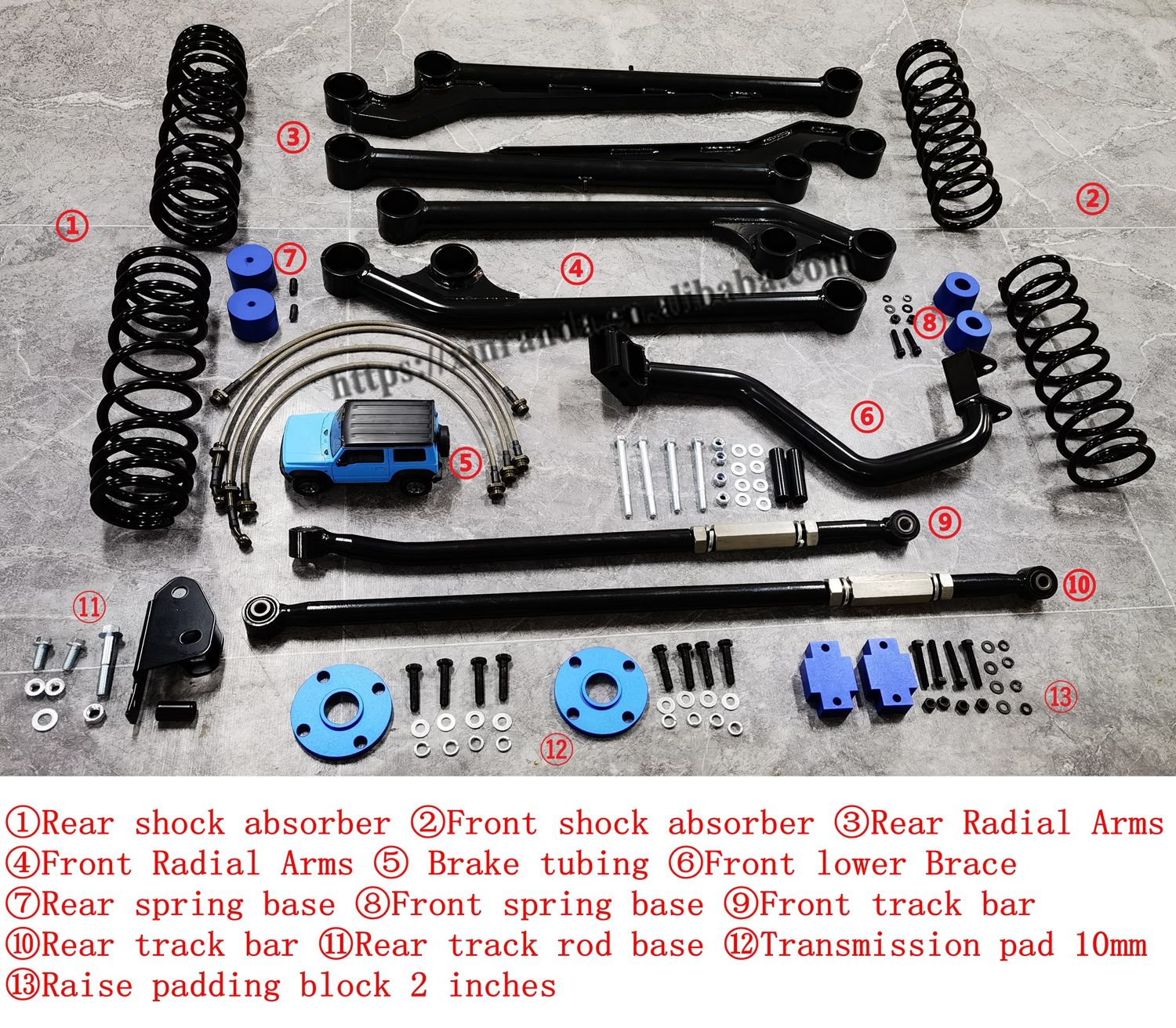 ジムニー JB74 2インチ サスペンションキット リフトアップキット