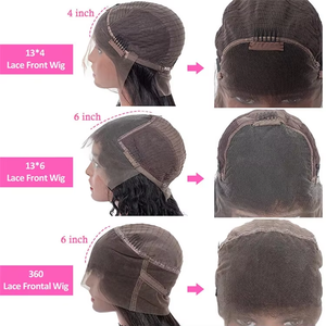Peluca de encaje completo HD de cabello humano brasileño sin procesar Vendedores Onda de agua Cutícula alineada 100% Pelucas de cabello virgen para mujeres negras - Product Image 4