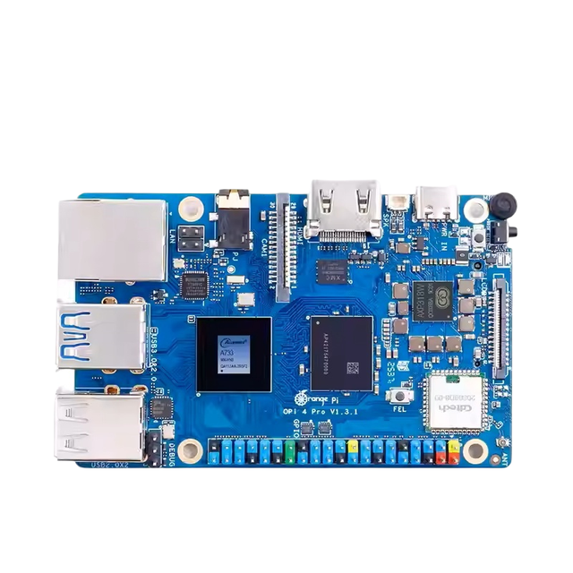 GGDX Hot Seller Orange Pi 4 Pro Development Board Single Computer Octa-core Processor RISC-V SBC Debuts Allwinner SoC WiFi 6