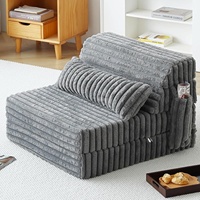 Kompatibles Amerikanisches Multifunktionales Klappbares Sofabett Einzelgröße mit Stauraum für Erwachsene Plüsch Wohnzimmer