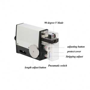 Haute précision usine chinoise fil câble électrique extérieur en plastique peau pur pneumatique décapage équipement d'épluchage - Product Image 3