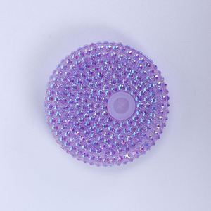 Tapa Brillante de Plástico con Pedrería Colorida, Cubierta Impermeable Acrílica de 16 oz, Estilo ROMANCE, Artículos Promocionales Digitales - Product Image 5