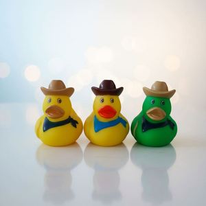New Inch Plastic Breaking Duck Party Decorations Birthday Gift <b>Bath</b> Water Play Toy 2 Inches Sand Playing Tool - Product Image 1