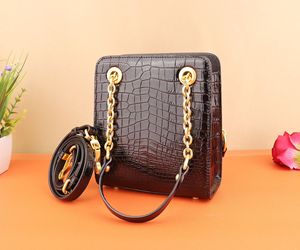 Sac à main en cuir de crocodile véritable – Sac à bandoulière décontracté de luxe pour femmes |   Sac fourre-tout polyvalent pour tous les jours OEM - Product Image 6