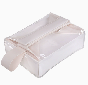 Bolsa de Maquillaje de Viaje Transparente con Cierre Magnético, Impermeable y a Prueba de Fugas, Bolsa de Almacenamiento de Cosméticos Portátil - Product Image 3