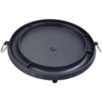Plaque de cuisson coréenne pour barbecue domestique avec plaque de cuisson en maifanite et poêle à œufs pour cuisson à feu ouvert