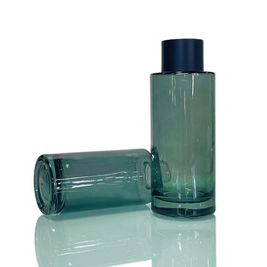 Thick Bottom Skincare Packaging Glass Jar Green <b>Clear</b> Toner Essence Serum Lotion Cosmetic Glass Bottle With Pump Spray - Product Image 2