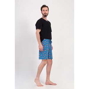 Shorts de basketball pour hommes XXS avec taille élastique, longueur genou, en polyester, décorés de strass, techniques de tissage et de tricot - Product Image 3