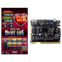QIQU – Carte PCB de jeu d'arcade populaire aux États-Unis à bas prix, 4 jeux en 1, multi-jeux Lock It Link pour machine de jeu à écran vertical
