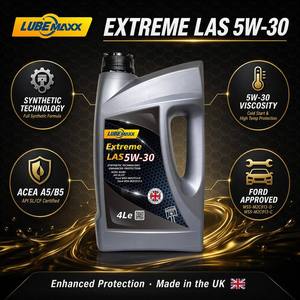 Aceite de Motor Sintético LUBEMAXX 5W-30 para Autos, Calidad OEM, Marca Alemana, Protección de Flujo a Baja Temperatura - Product Image 1