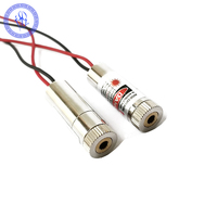 Module Laser 650nm Rouge Point Laser Diode Ajuster Focus 10 mw DC3V-5V