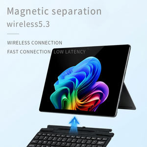 Clavier sans fil Bluetooth pour Microsoft <span class=keywords><strong>Surface</strong></span> <span class=keywords><strong>Pro</strong></span> <span class=keywords><strong>8</strong></span> 9 10 11 Clavier détachable fin avec pavé tactile pour <span class=keywords><strong>Surface</strong></span> ProX - Product Image 4