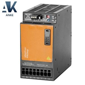 2466890000 Weidmuller PRO TOP1 480W 24V 20A unidad de fuente de alimentación conmutada 24 V - Product Image 1