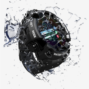 2021 nuevo listado <span class=keywords><strong>Attack</strong></span> 1,28 pulgadas pantalla táctil completa Smartwatch relojes deportivos inteligentes hombres Diy reloj deportivo impermeable - Product Image 3