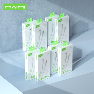 Maimi 1m 2m Typ a bis Typ c 6A Turbo-Schnell ladekabel Android-Schnell ladekabel USB-Ladekabel Handy-Datenkabel - Product Image 6