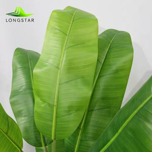 Plante artificielle réaliste de 180 cm (6 pieds) avec feuilles, grand arbre bananier artificiel, bonsaï pour la décoration de fenêtre et de sol - Product Image 2