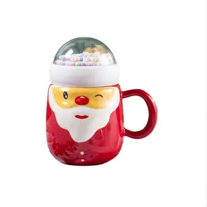 Tùy chỉnh in 3D Santa Claus Snowman giáng sinh thiết kế Mug thân thiện với môi quảng cáo đám cưới Mug thăng hoa Mug cho nước sử dụng