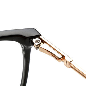 Montures de lunettes de vue œil de chat grises 70011, style rétro plein cadre, unisexe, protection anti-UV - Product Image 3