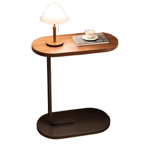 <span class=keywords><strong>Tavolino</strong></span> Laterale in <span class=keywords><strong>Legno</strong></span> Design Nordico <span class=keywords><strong>con</strong></span> Vano Portaoggetti per Camera da Letto, Soggiorno e Ufficio - Product Image 5