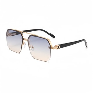 Metal Frame <b>Sunglasses</b> UV400 PC Lens Unisex Driving Sun Protection - Product Image 5