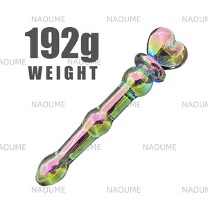 Productos para adultos, tapón Anal plateado de vidrio en forma de corazón, Juguetes <span class=keywords><strong>sexuales</strong></span> para mujeres, Anal estimulador, tapón Anal, Juguetes <span class=keywords><strong>sexuales</strong></span> para mujer Gay - Product Image 3