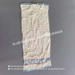 Trapos de limpieza de algodón 100% de grado A, de color, para uso industrial marino, reciclados. - Product Image 3