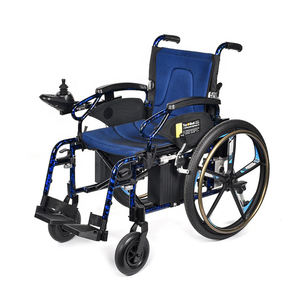 Silla de ruedas de aluminio plegable, con batería de litio - Product Image 2