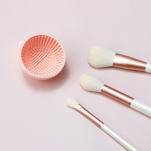HeDou Mini Maruko Makeup Brush Cleaner Silicone 7x6.5x5cm For Home Use - Product Image 4