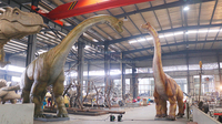 Modèle de dinosaure Brachiosaurus animatronique par Zigong Equipment Large Robotic Factory