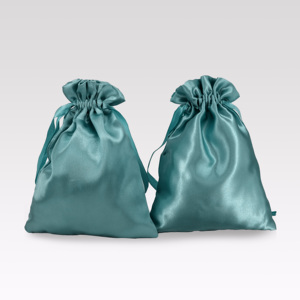 Customized Satin Pouch Dust Bag <b>Underwear</b> Drawstring Storage Wig Packaging <b>Silk</b> Satin Bag with Logo for Jewelry - Product Image 6