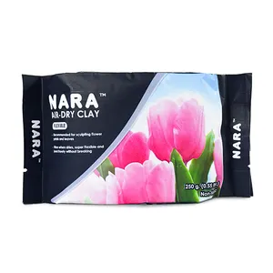 NARA Luft trockener Ton Flexibel 250g. Für die Bildhauerei Premium-Qualität aus Thailand Großhandel Flower Clay Flexible Thai