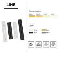 Lumière d'étape de LED de contrôle de commutateur de capteur d'intérieur extérieur pour la ligne enfoncée de couloir de couloir