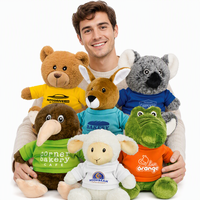 Tenues personnalisées en peluche douce avec logo pour le secteur de la santé, fabricant professionnel, cadeau d'entreprise, maille polyester
