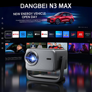 Nouveau <span class=keywords><strong>projecteur</strong></span> LCD Dangbei N3 MAX 2026, 1000 lumens ISO, 1080P, VIDDA OS, HDR10, jusqu'à 150 pouces, <span class=keywords><strong>projecteur</strong></span> intelligent pour cinéma maison - Product Image 1
