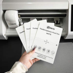 ฟิล์ม FONLYU แบบนิ่มด้าน สำหรับโทรศัพท์มือถือ ฟิล์ม TPU ไฮโดรเจลแบบยืดหยุ่น แผ่นฟิล์มกันรอยหน้าจอ HD ป้องกันความเป็นส่วนตัว สำหรับเครื่องตัดฟิล์ม - Product Image 5