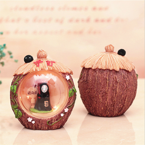 Miniature décorative en polyrésine Miyazaki Hayao, souvenir, globe à neige, <span class=keywords><strong>phare</strong></span>, éclairage Sat Star - Product Image 3