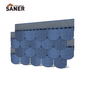 Chất lượng đảm bảo cổ điển Châu Âu gạch mái colorfast mưa đá bằng chứng quy mô loại nhựa đường ván lợp cho căn hộ biệt thự - Product Image 3