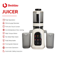 Commerciële fruitverwerking sinaasappelsap maken hoogwaardige slowjuicer machine koudgeperste sapcentrifuge