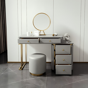 Hot Selling 5-Drawer Eco-Friendly <strong>Dressing</strong> <strong>Table</strong> <strong>Ready</strong> to <strong>Assemble</strong> - Product Image 2