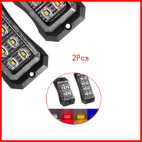 Feux LED de remorque, feux latéraux de marquage pour camion, lampe 4/8 LED, voiture, fourgon, pick-up, camion, grille, feux de signalisation latéraux d'avertissement