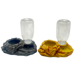 Bol à eau automatique Reptile Gecko Lézard Hideaway Caves Reptiles Bol à vaisselle - Product Image 2