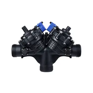 Aspersor de goteo Enganche de agua hidráulico 3.6VDC Válvula solenoide de riego DN80L 90mm Diámetro Cámara de control de motor doble Plus - Product Image 1