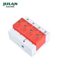 Dispositif de protection contre les surtensions solaires CC 500V de haute qualité, 2 pôles, 40KA, 80KA, 1000V, parafoudre SPD