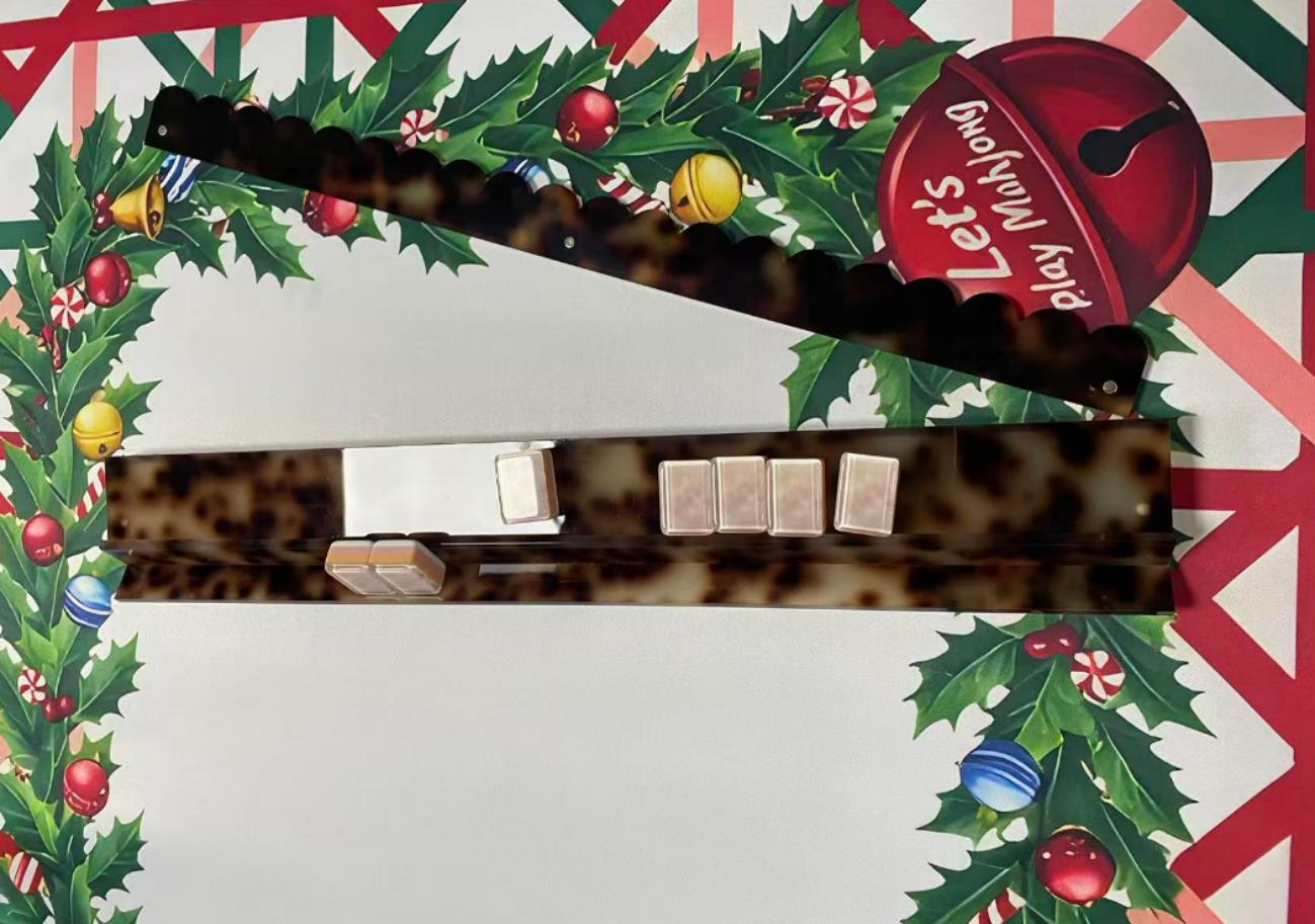 011 U-shaped tortoiseshell leopard print