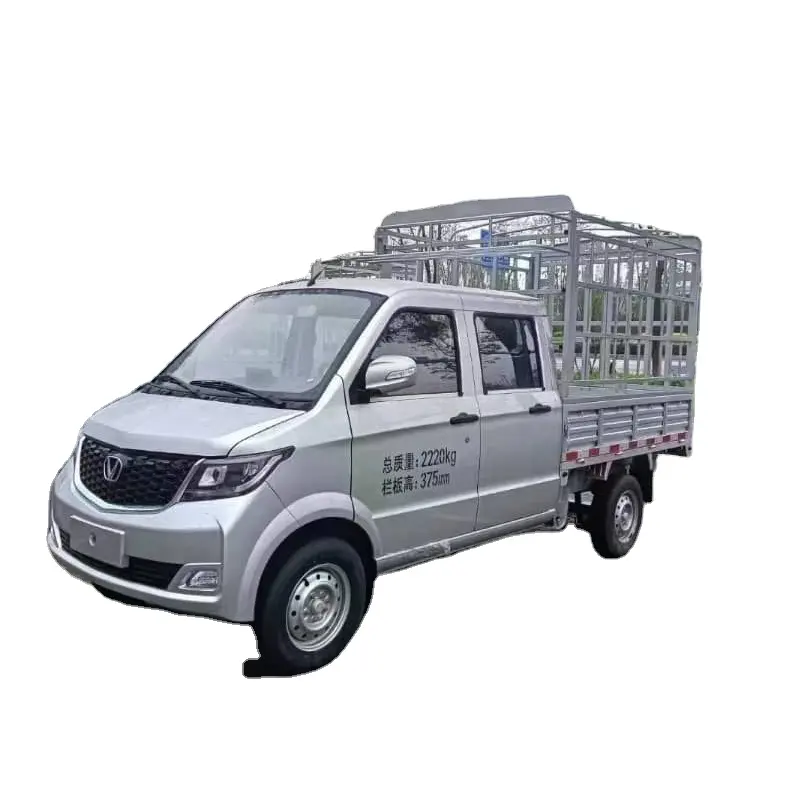 2 -5 tons Electric Box Truck cargo van Electric Mini Truck with 1 Ton Payload for Urban Cargo Delivery Light truck for sale